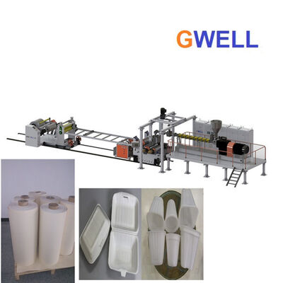 buy PLA Plastic Sheet Extrusion Machine PLA Blister Sheet production line Twin Screw Extruder online manufacture