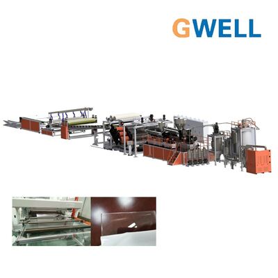 buy PC Diffuser Board Extruded PC Transparent Sheet Production Line Can Be Designed Independently online manufacture