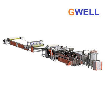 buy PET GPPS Thick Plate Extrusion Line Plastic Sheet Extruder Machine 750kg H online manufacture