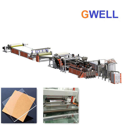 buy GPPS Sheet Extrusion Line GPPS Transparent Board Making Machine Long Life And High Output online manufacture