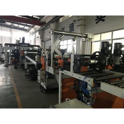 buy ABS Plastic Sheet Extrusion Machine with 1200mm Width and 0.2-1.5mm Thickness Featuring Parallel Twin Screw Design online manufacture