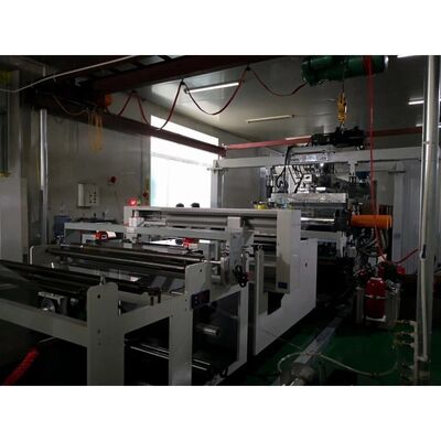 buy High Transparency PC Sheet Extrusion Line with 600-1220mm Width and 0.5-5mm Thickness for PMMA and Plastic Sheets online manufacture
