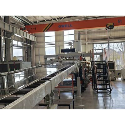 buy Good Thickness Uniformity PC Sheet Extrusion Line with 600-1220mm Width and 0.9-8mm Thickness for PC PMMA PET GPPS MS Material online manufacture