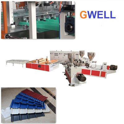 buy Door Wall Panel ASA Pvc Profile Extrusion Machine Line 350kg H online manufacture