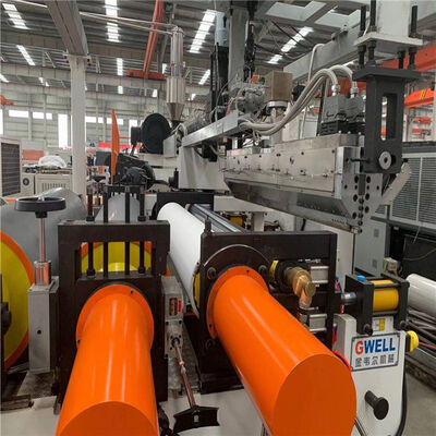 buy Door Wall Panel ASA PVC Profile Extrusion Machine Line 350kg/H online manufacture