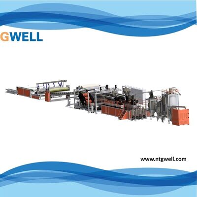 buy GWELL GPPS Quantum Dot Diffuser Plate Extruder Extrusion Line 2 - 8mm Thickness 1-3 Layers online manufacture