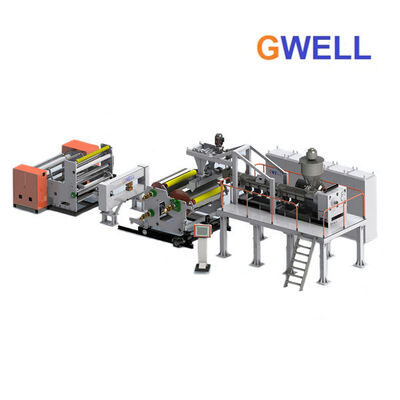 buy PVDF Solar Plate Back polyvinylidene fluoride Cast Film Extruder 140kg h online manufacture