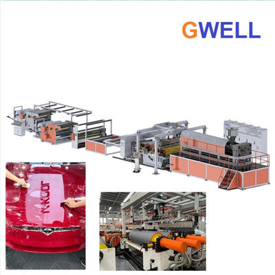 buy Monolayer Plastic Extrusion Cast Film Line Tpu Film Production Line online manufacture