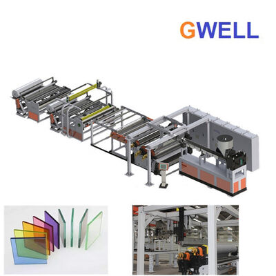 buy PVB Glass Sheet Making Machine PVB Interlayer Film Extrusion Line Machine Factory Direct Sales online manufacture