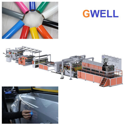 buy TPU Cast Film Extrusion Line TPU Double Film Making Machine Single Screw Extruder online manufacture