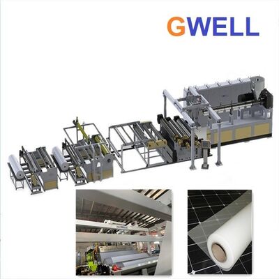 buy EPE Solar Film Extrusion Line EVA/POE Film Production Machine Co-Extrusion Film Machine online manufacture