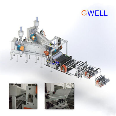buy Universal Solar Film Production EPE Solar Film Extrusion Line EVA POE Film Production Machine Co Extrusion Film Machine online manufacture