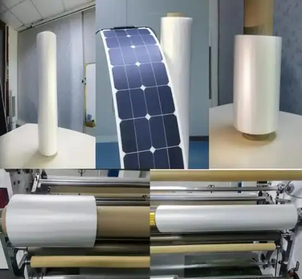 buy Provide same First solar film recipe,  GWELL EVA POE Solar Film Extrusion Line 2200-2600mm Width,high capacity high linear speed online manufacture