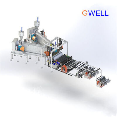 buy Poe Cast Film Extrusion Machine PV Encapsulation Extrusion Poe Film Machine online manufacture