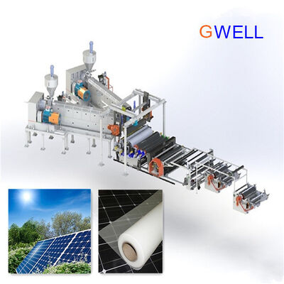 buy EVA Solar Cell Encapsulation Film Production Line EVA Solar Film Making Machine online manufacture