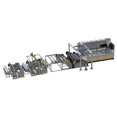 buy EVA / POE Solar Photovoltaic Packaging Film Production Line 0.3 - 1mm Thickness online manufacture