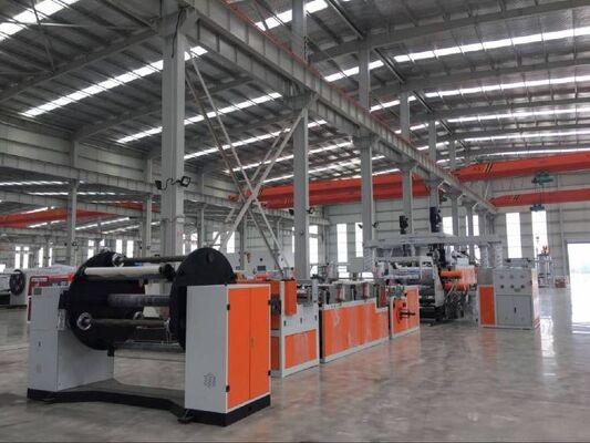 buy Twin Screw PET Sheet Extrusion Line With No Crystallization And Drying Required 800-1500mm Width And 100% RPET Utilized online manufacture