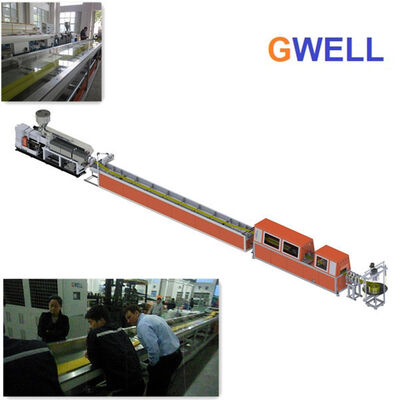 buy 350mm  Plastic Pvc Profile Extrusion Line For Construction Joints online manufacture