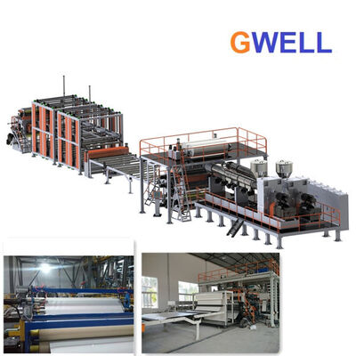 buy TPO Waterproofing Membrane Sheet Making Machine TPO Water Proof Film Extrusion Line online manufacture