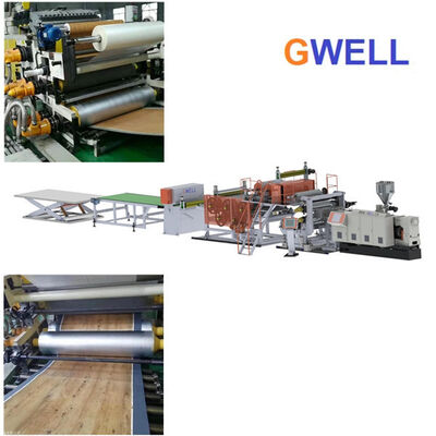 buy Automatic SPC Flooring Making Machine Spc Floor Extrusion Machine online manufacture