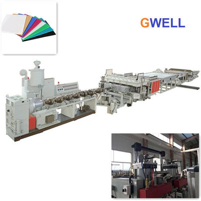 buy PC Hollow Board Making Machine Hollow Section Polycarbonate Sheet Extruders Machine online manufacture