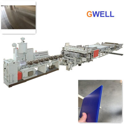 buy PC Hollow Profile Extrusion Machine Twin Screw Extruder online manufacture