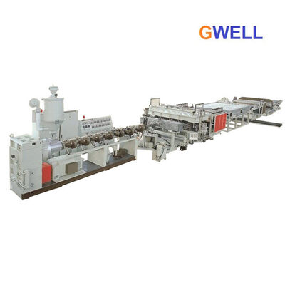 buy PP Hollow Sheet Making Machine PE Hollow Board Extrusion Line Hollow Profile Extrusion online manufacture
