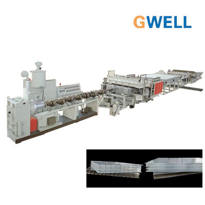 buy Polycarbonate Sheet Extruders Machine PC Hollow Section online manufacture