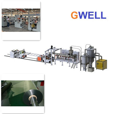 buy PET thermoforming Sheet Extrusion Machine PET Transparent Sheet Machine For package for food packaging online manufacture