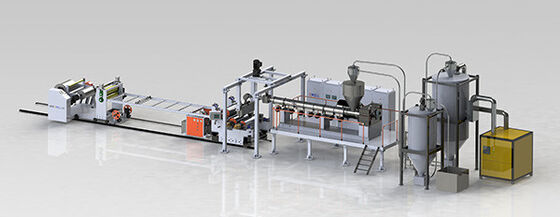 buy PP sheet Extrusion machinery PP thermoforming packaging Sheet Production Line online manufacture