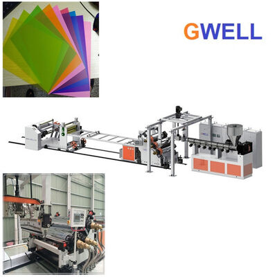 buy PP Blister Sheet Making Machine Polypropylene Polystyrene Sheet Thermoforming Extrusion line online manufacture
