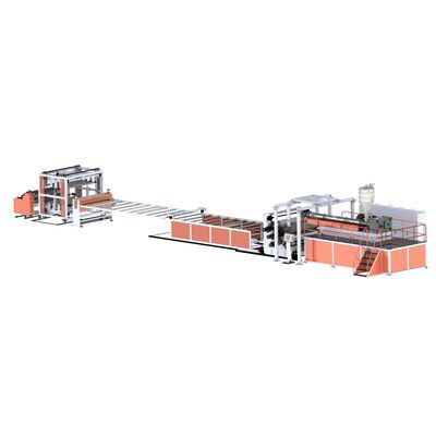 buy 1220mm Pvc Sheet Machine Transparent Rigid Sheet Extrusion Line Plant online manufacture