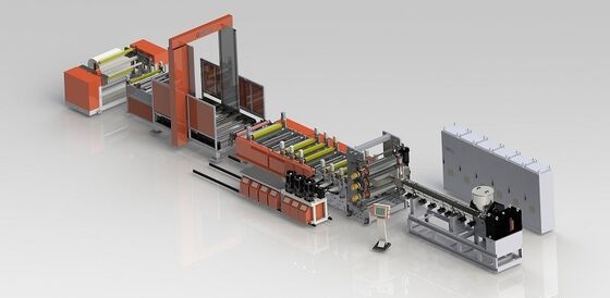 buy Stone Paper Making Machine Three Layers Cast Stretch Film Extrusion Line online manufacture