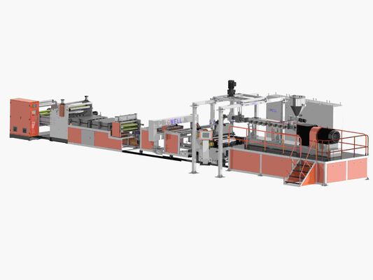 buy sheet extrusion machinery designed for extrusion of pmma acrylic gpps ms plates applied in instruments lamps and decoration online manufacture